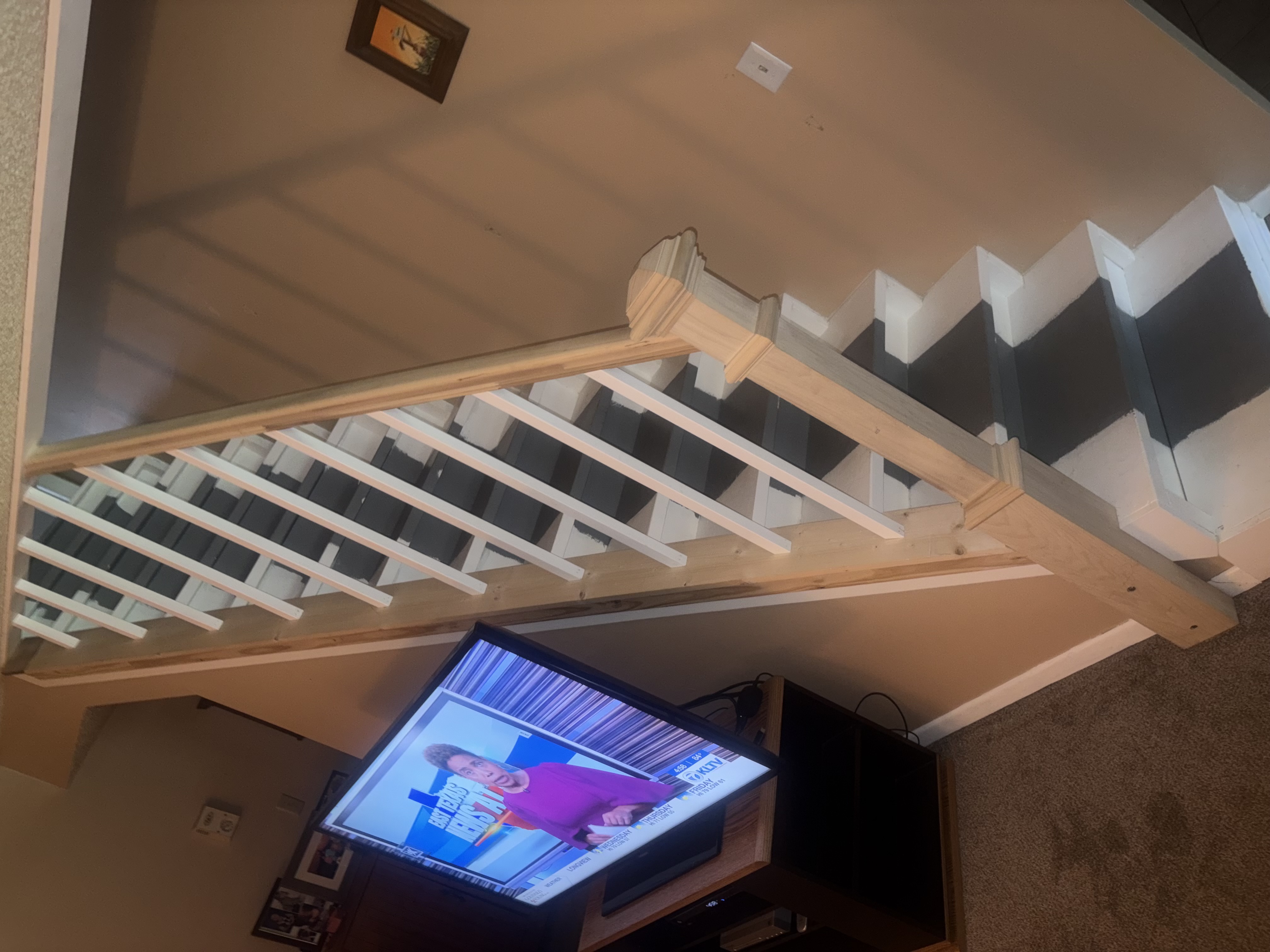 Custom staircase build